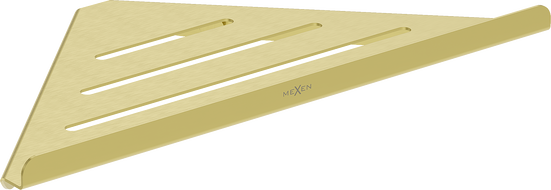 Mexen Diva-C coș de baie colțar, auriu șlefuit - 70A8528-55