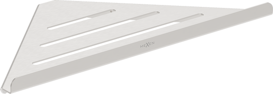Mexen Diva-C sarok fürdőszobai kosár, csiszolt nikkel - 70A8528-97