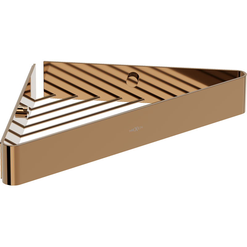 Mexen Evos-C coș de duș colțar, aur roz - 70A8514-60