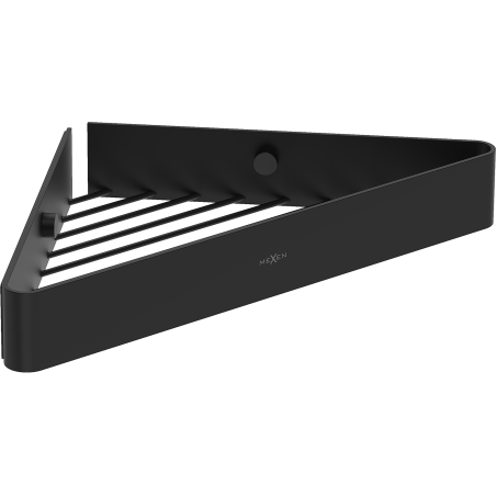 Mexen Evos-C sarok fürdőszobai kosár, fekete - 70A8514-70