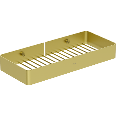 Mexen Evos-L fürdőszobai kosár, arany szálcsiszolt - 70A8714-55