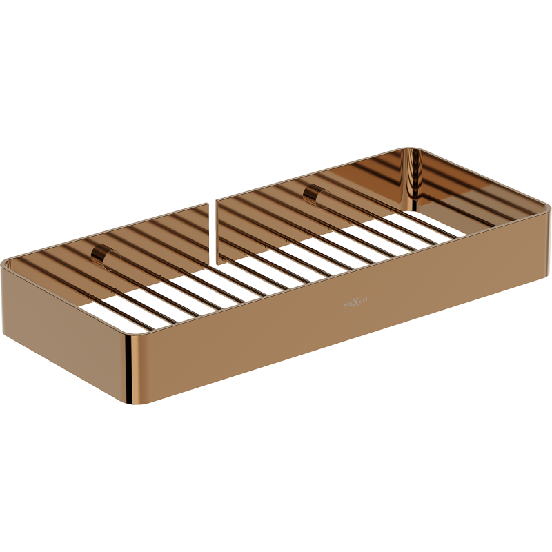Mexen Evos-L coș de baie, aur roz - 70A8714-60