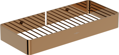 Mexen Evos-L coș de baie, aur roz - 70A8714-60