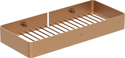 Mexen Evos-L fürdőszobai kosár, matt réz - 70A8714-65