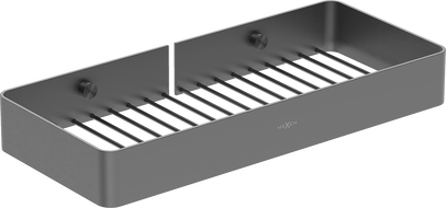 Mexen Evos-L fürdőszobai kosár, gun gray kefe - 70A8714-66