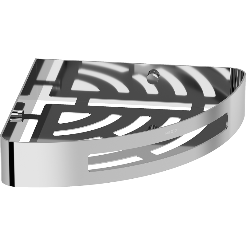 Mexen Laxo-C coș de baie colțar, crom - 70A8513-00