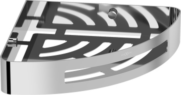 Mexen Laxo-C sarok fürdőszobai kosár, króm - 70A8513-00