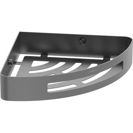 Mexen Laxo-C coș de baie de colț, gri gun șlefuit - 70A8513-66