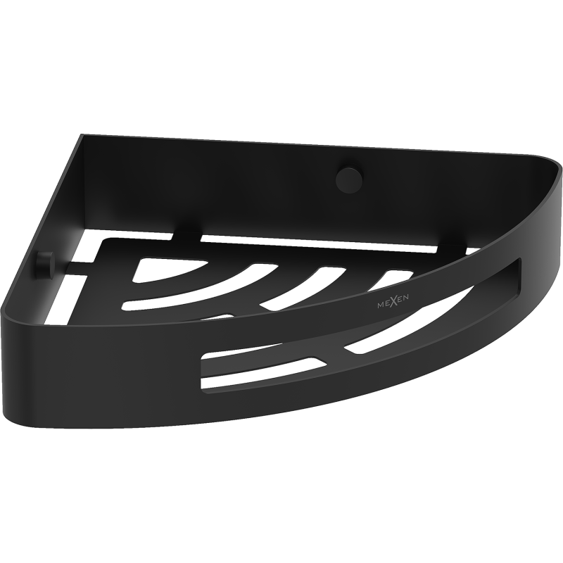 Mexen Laxo-C sarokfürdős kosár, fekete - 70A8513-70