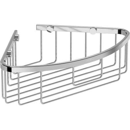 Mexen Uni-C sarok fürdőszobai kosár, króm - 70A8517-00