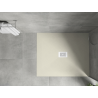 Mexen Hugo brodzik dreptunghiular SMC 120 x 100 cm, bej, mascare albă - 42691012-W
