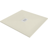 Mexen Hugo SMC négyzet alakú zuhanytálca 80 x 80 cm, bézs, fehér fedéllel - 42698080-W