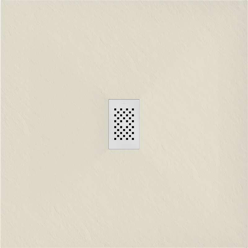 Mexen Hugo tăviță de duș pătrată SMC 90 x 90 cm, bej, capac alb - 42699090-W