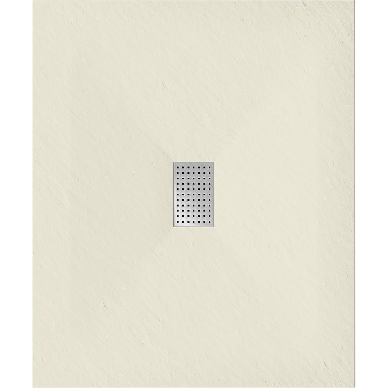 Mexen Hugo broască dreptunghiulară SMC 120 x 100 cm, bej, mască inox - 42691012-X