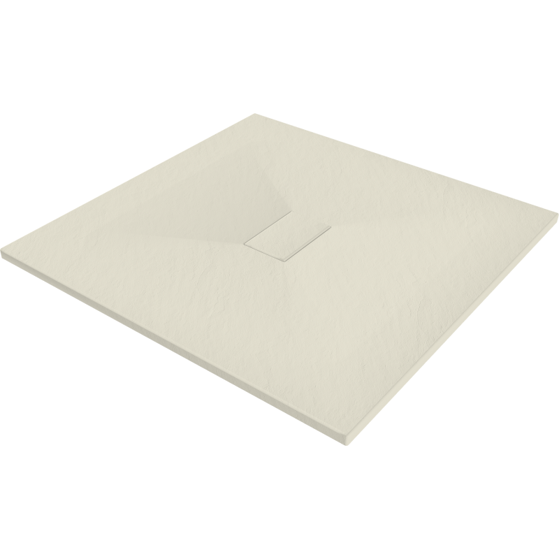 Mexen Hugo SMC négyzet alakú zuhanytálca 100 x 100 cm, bézs - 42691010