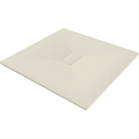 Mexen Hugo SMC négyzet alakú zuhanytálca 100 x 100 cm, bézs - 42691010