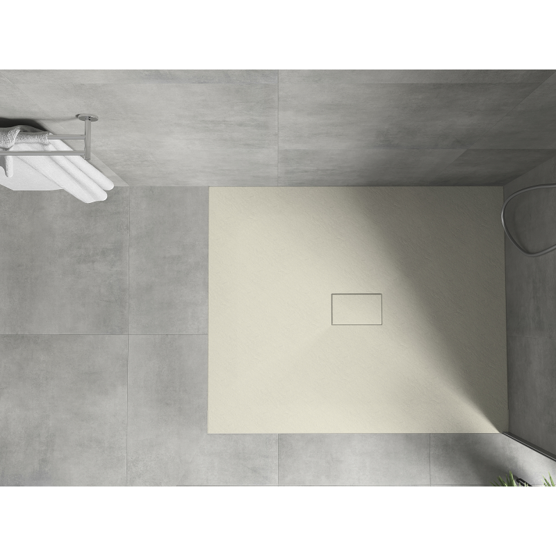 Mexen Hugo tavă de duș dreptunghiulară SMC 120 x 100 cm, bej - 42691012