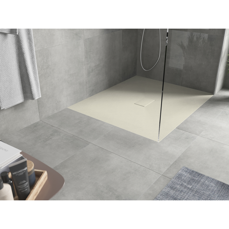 Mexen Hugo tavă de duș dreptunghiulară SMC 120 x 100 cm, bej - 42691012