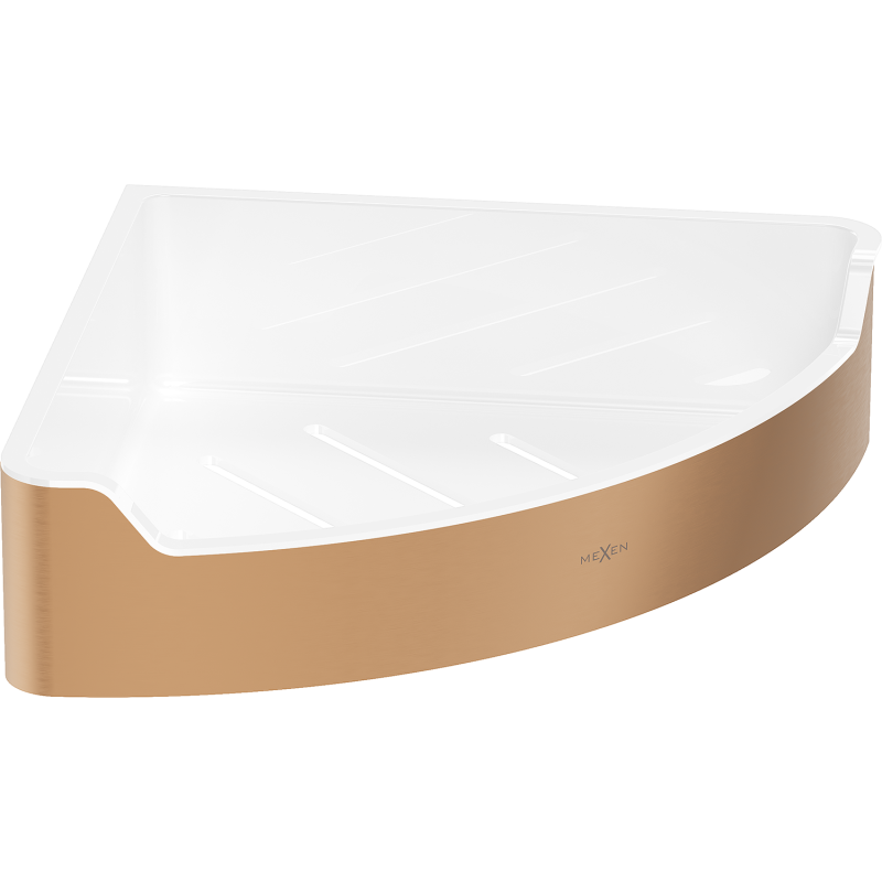 Mexen Rivon-C coș de baie colțar, cupru periat - 70A8525-65