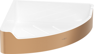 Mexen Rivon-C sarkvidéki fürdőszoba kosár, kefés réz - 70A8525-65
