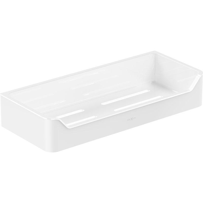 Mexen Rivon-L fürdőszobai kosár, fehér - 70A8725-20