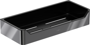 Mexen Rivon-L coș de baie, crom negru - 70A8725-73