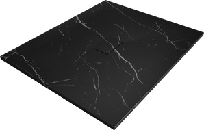 Mexen Hugo SMC téglalap alakú zuhanytálca 120 x 100 cm, fekete kő - 42751012