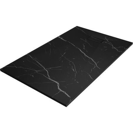 Mexen Hugo duș rectangular SMC 140 x 90 cm, piatră neagră - 42759014