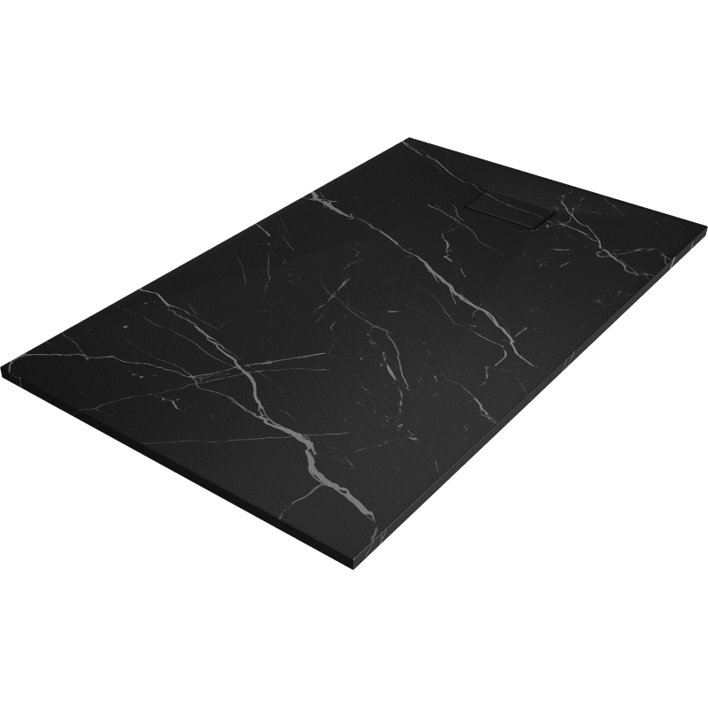 Mexen Hugo tăviță de duș rectangulară SMC 160 x 90 cm, piatră neagră - 42759016