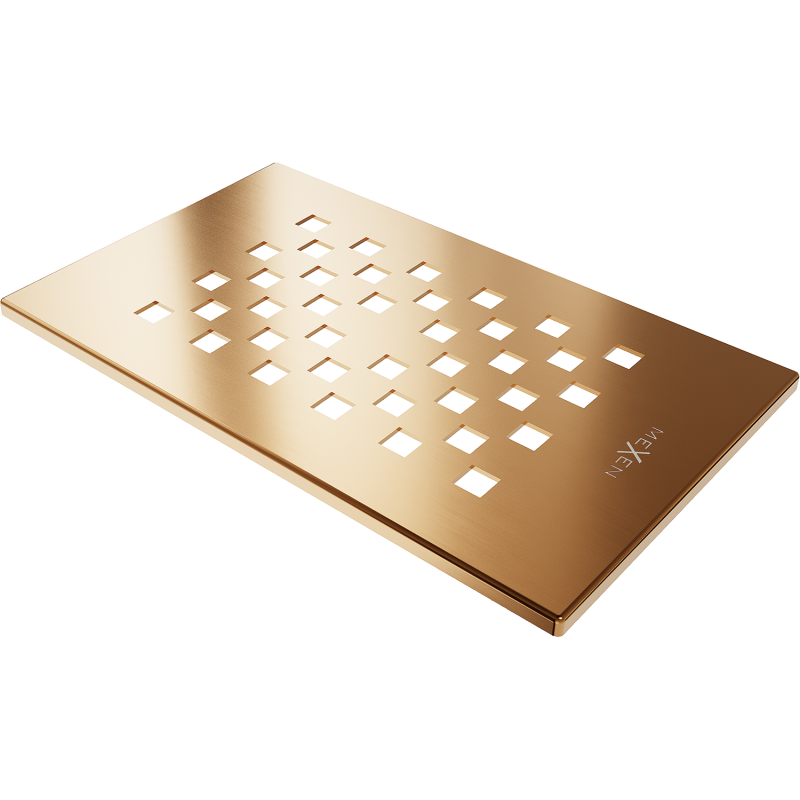 Mexen Hugo mascator pentru cadă de duș, cupru periat - 42910065