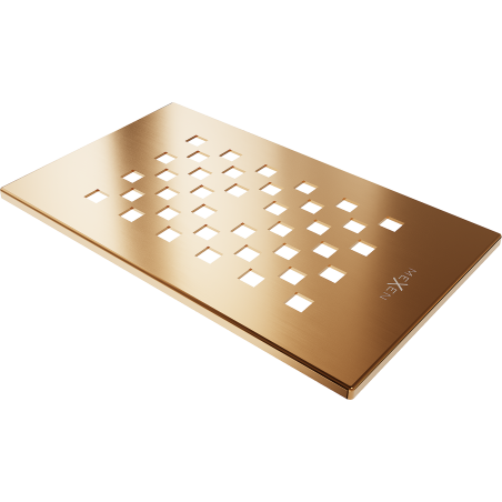 Mexen Hugo zuhanytálca burkolat, selyemfényű réz - 42910065