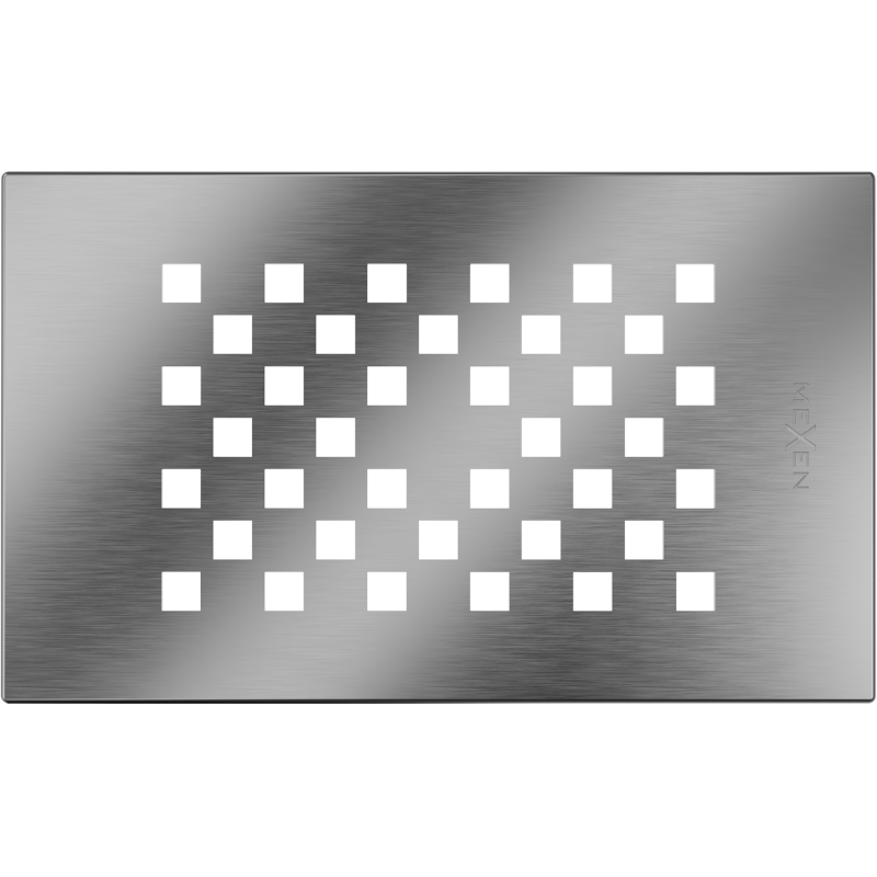 Mexen Hugo tusoló tálca burkolat, pisztoly szürke kefélt - 42910066