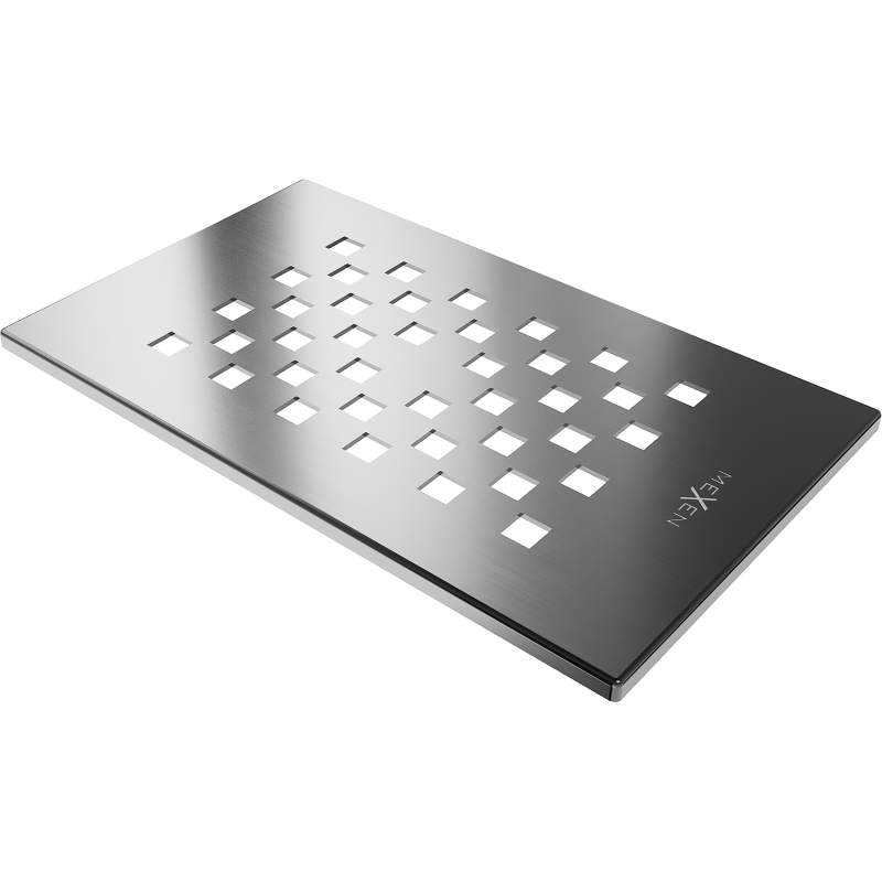 Mexen Hugo tusoló tálca burkolat, pisztoly szürke kefélt - 42910066