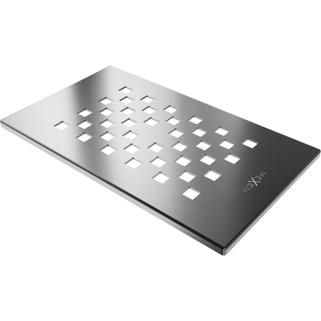 Mexen Hugo tusoló tálca burkolat, pisztoly szürke kefélt - 42910066