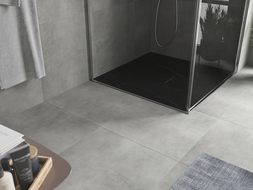 Mexen Hugo Mexen Hugo négyzet alakú zuhanytálca SMC 100 x 100 cm, fekete kő - 42751010