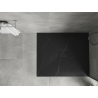 Mexen Hugo SMC téglalap alakú zuhanytálca 120 x 100 cm, fekete kő - 42751012