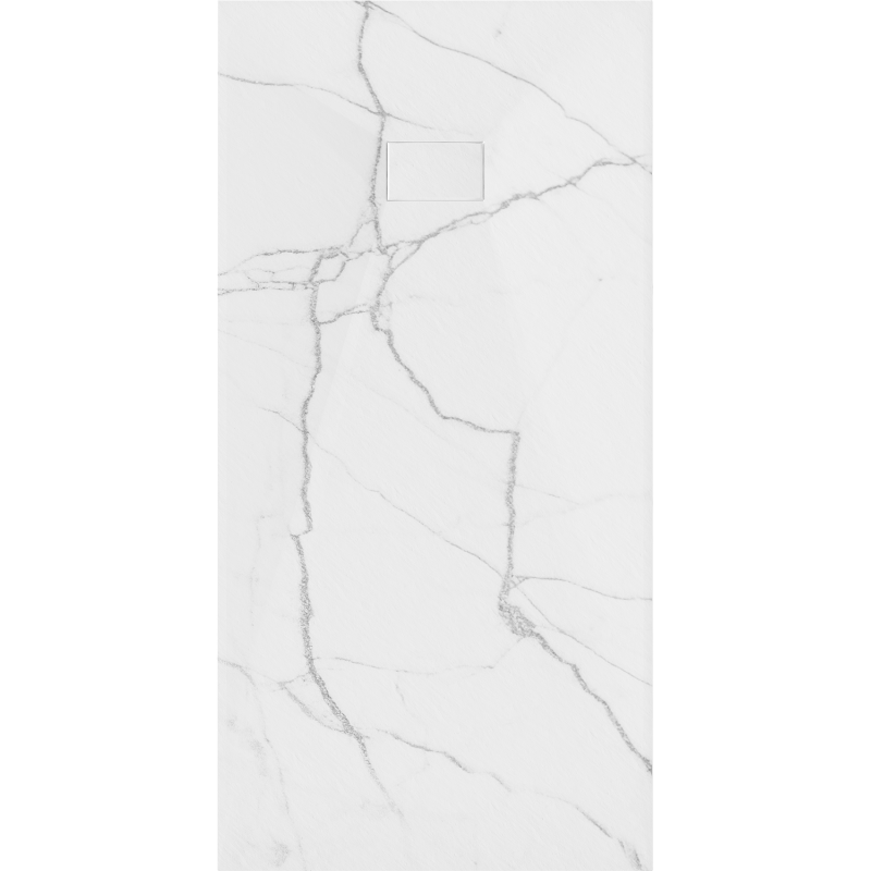Mexen Hugo tăviță de duș dreptunghiulară SMC 170 x 80 cm, piatră albă - 42158017