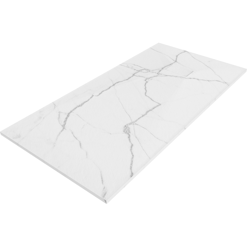 Mexen Hugo tăviță de duș dreptunghiulară SMC 170 x 90 cm, piatră albă - 42159017