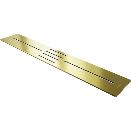 Mexen Toro mascare pentru cadă de duș 130-160 cm, aurie - 43920050