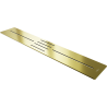Mexen Toro mascare pentru cadă de duș 130-160 cm, aurie - 43920050