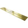 Mexen Toro zuhanytálca burkolat 130-160 cm, arany - 43920050