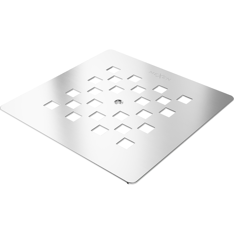 Mexen Stone+ zuhanytálca borítás, inox - 44910001