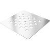 Mexen Stone+ zuhanytálca burkolat, inox - 44910001