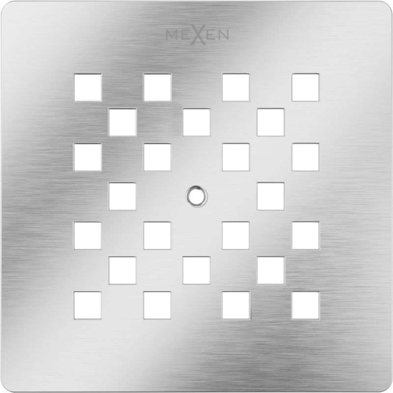 Mexen Stone+ zuhanytálca borítás, inox - 44910001