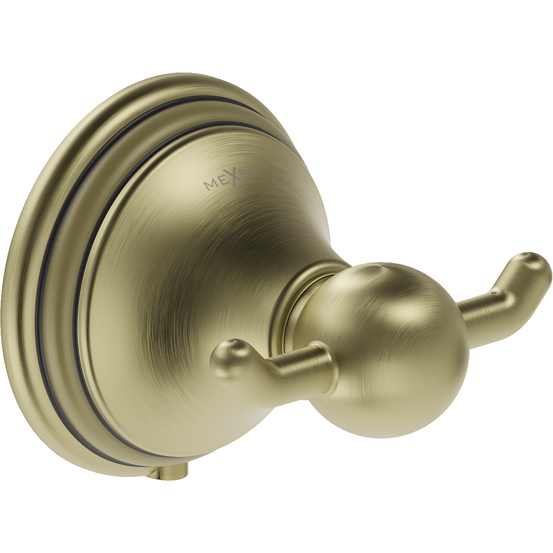 Mexen Lusso cârlig dublu pentru prosop, bronz antic - 70A16812-30