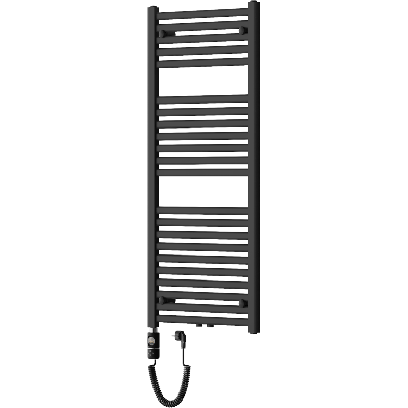 Mexen Hades elektromos radiátor 1200 x 500 mm, 600 W, fekete - W104-1200-500-2600-70