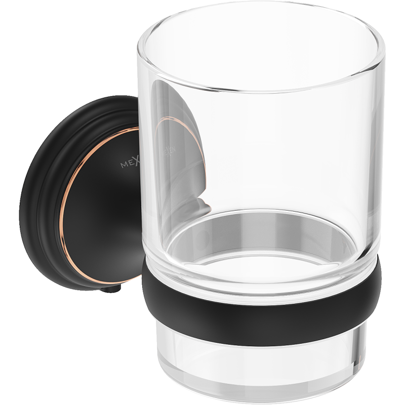 Mexen Lusso pahar pentru periuțe de dinți, negru antic - 70A16851-79