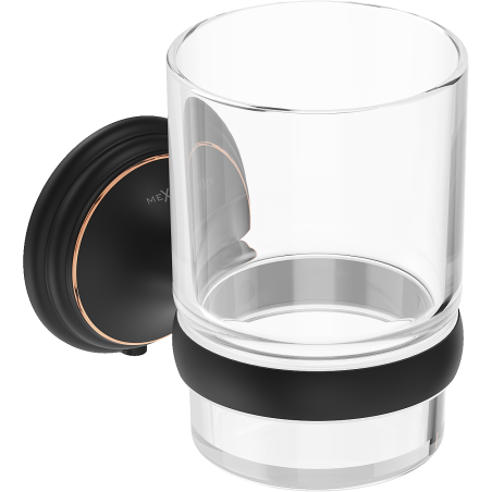 Mexen Lusso pahar pentru periuțe de dinți, negru antic - 70A16851-79