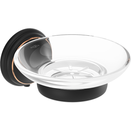 Mexen Lusso szappantartó, antik fekete - 70A16855-79