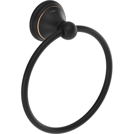 Mexen Lusso fekete antik törülközőtartó - 70A16831-79